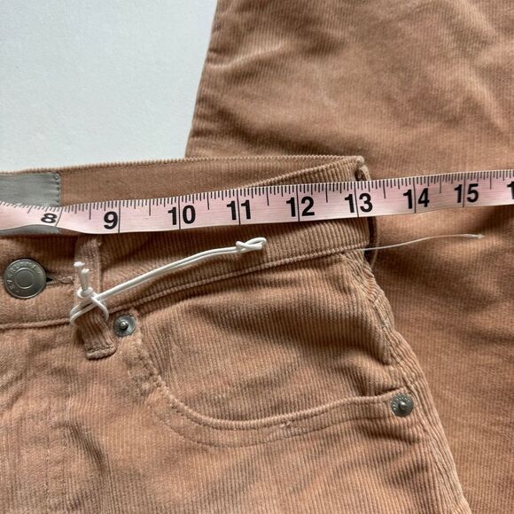 Everlane The Cheeky Straight Corduroy Pant Baby Cord in Petal Size 26 NWOT - Picture 6 of 8